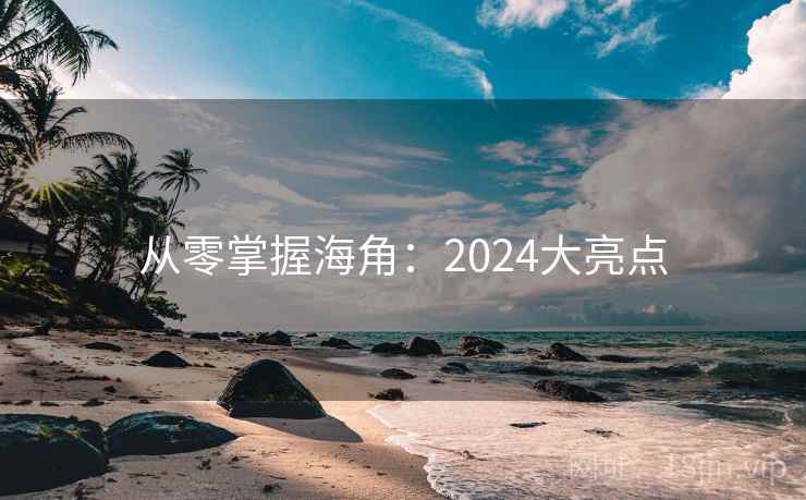 从零掌握海角：2024大亮点